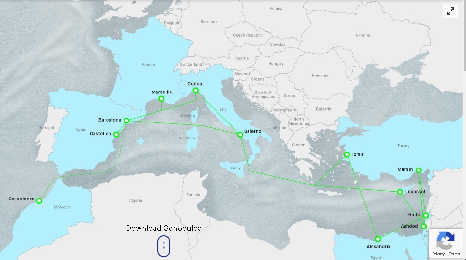 Adriatic :: Louise Borchard 1211/1212- ETA Ashdod: 25/11, Bad weather might ETA